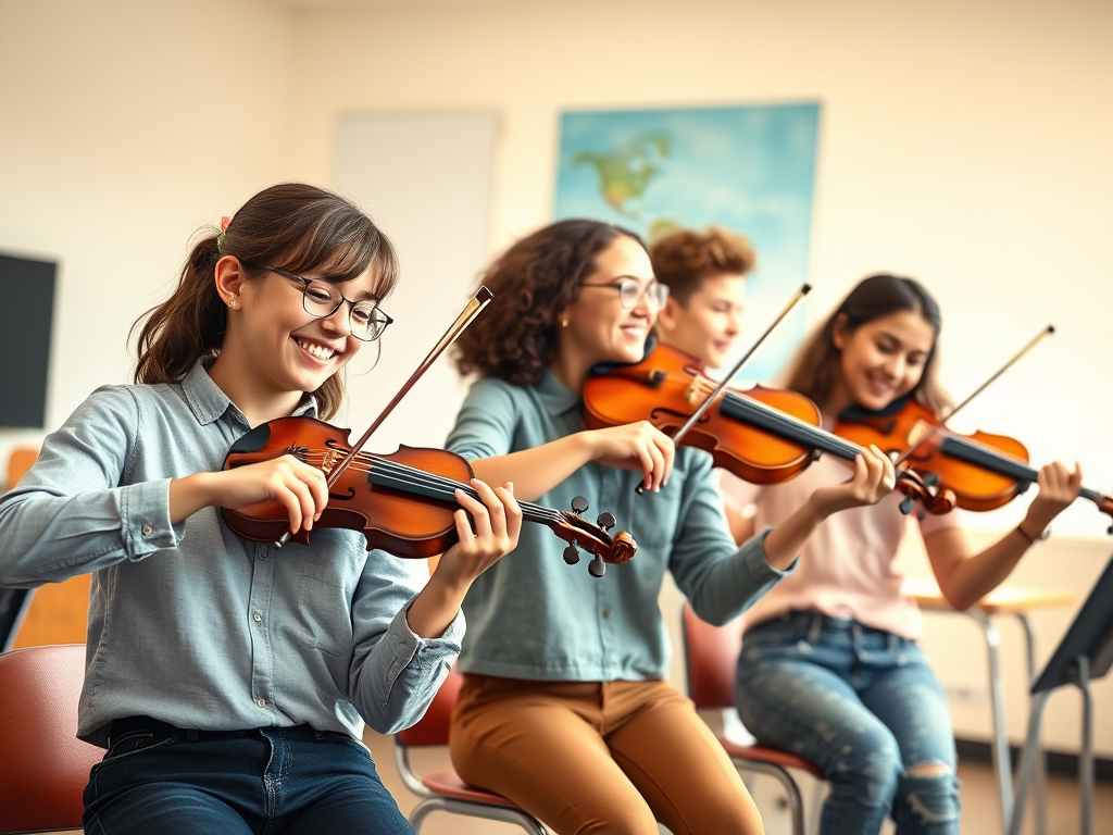 成人小提琴團體班：快樂學習流行音樂